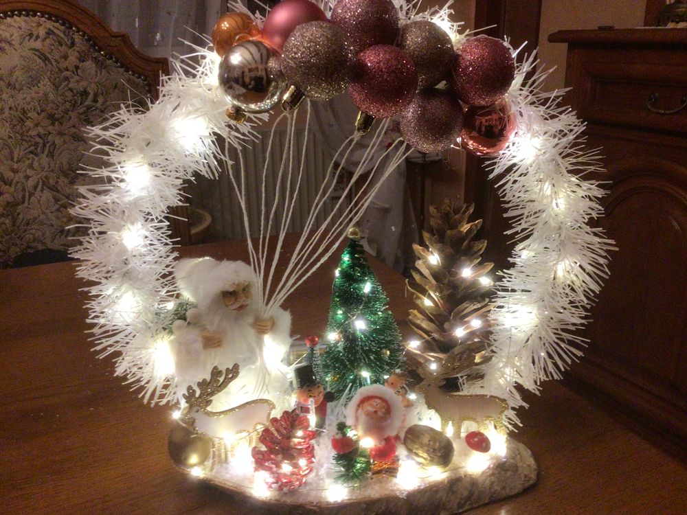 arrangements illumin&eacute;s fait mains &agrave; partir de10e12 ect Décoration