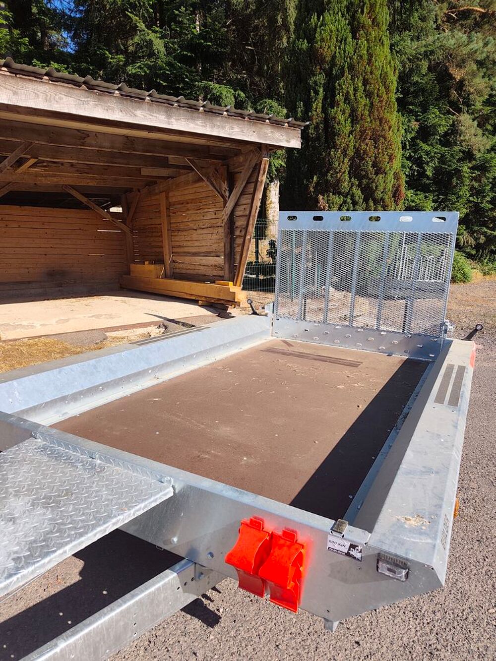   REMORQUE PORTE ENGIN  