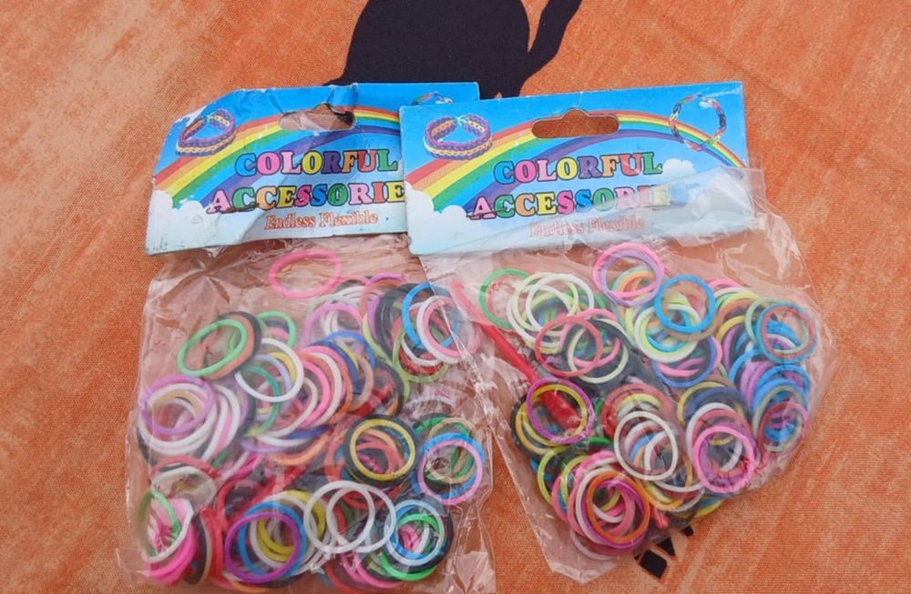 Lot n&deg;2 pour Fabriquer Bracelets Elastiques avec Clips, Etc. Jeux / jouets