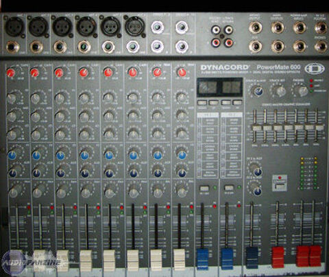 table de mixage amplifie Dynacord Powermate 600 280 Istres (13)