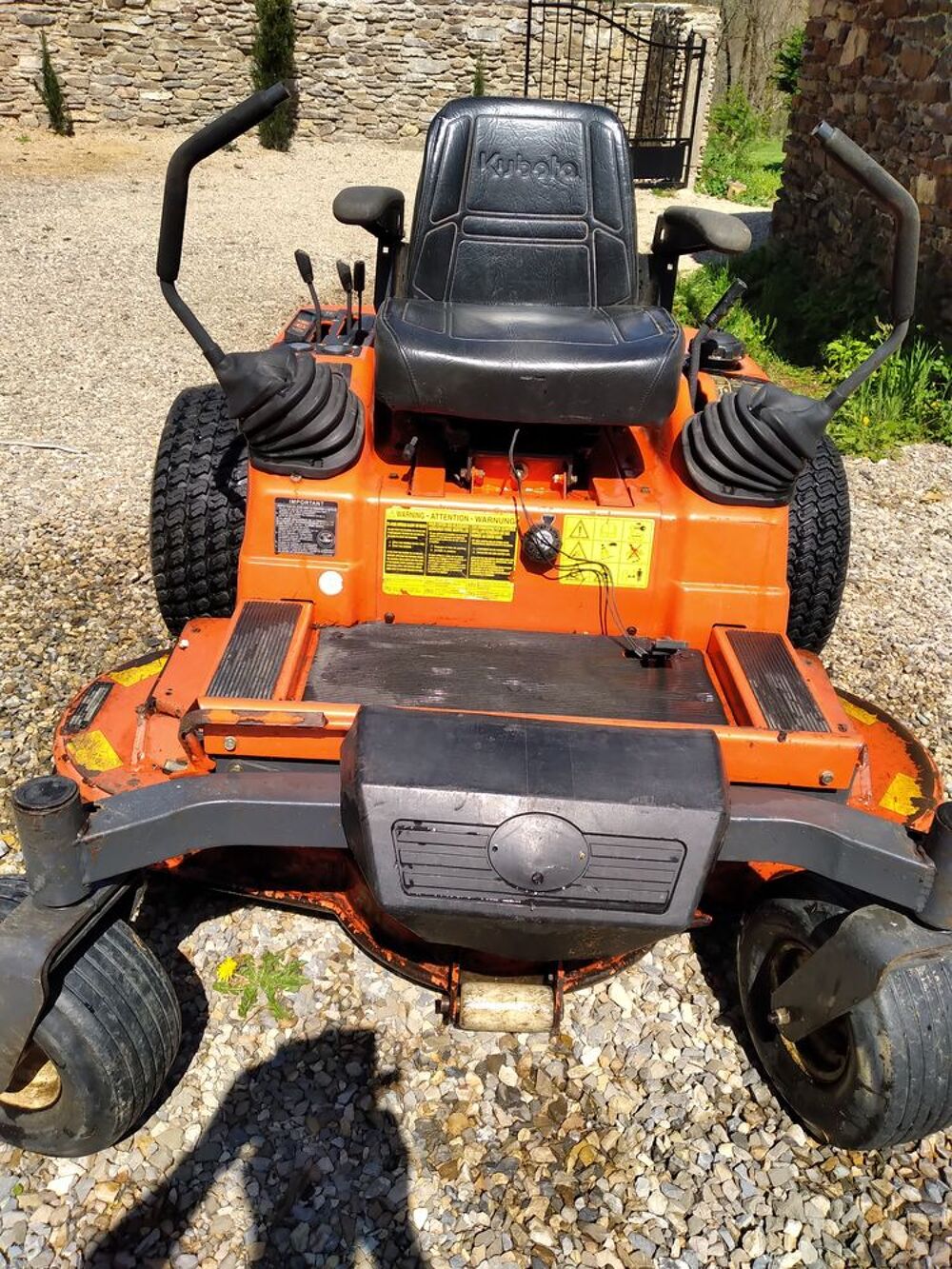 KUBOTA ZD21 Zero Turn Tondeuse Jardin