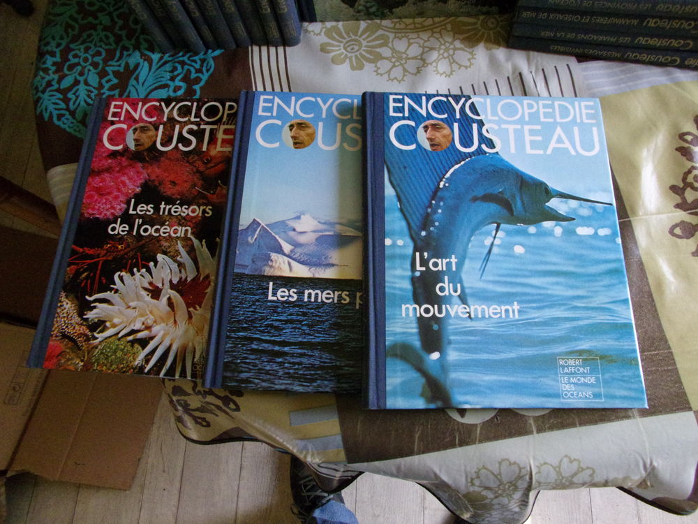 Encyclop&eacute;die Cousteau Livres et BD