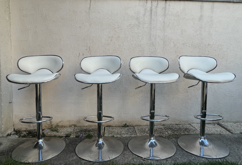 Lot de 4 tabourets de bar 150 Villeparisis (77)