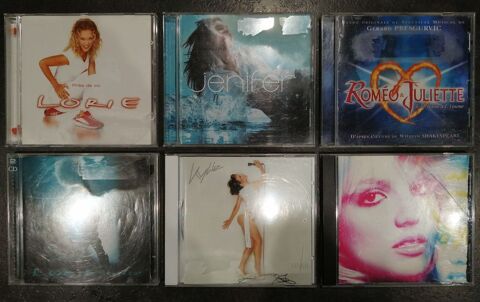 CD Lorie, Jenifer, Kylie, Romo et Juliette, Britney Spears 1 Saint-Priest (69)