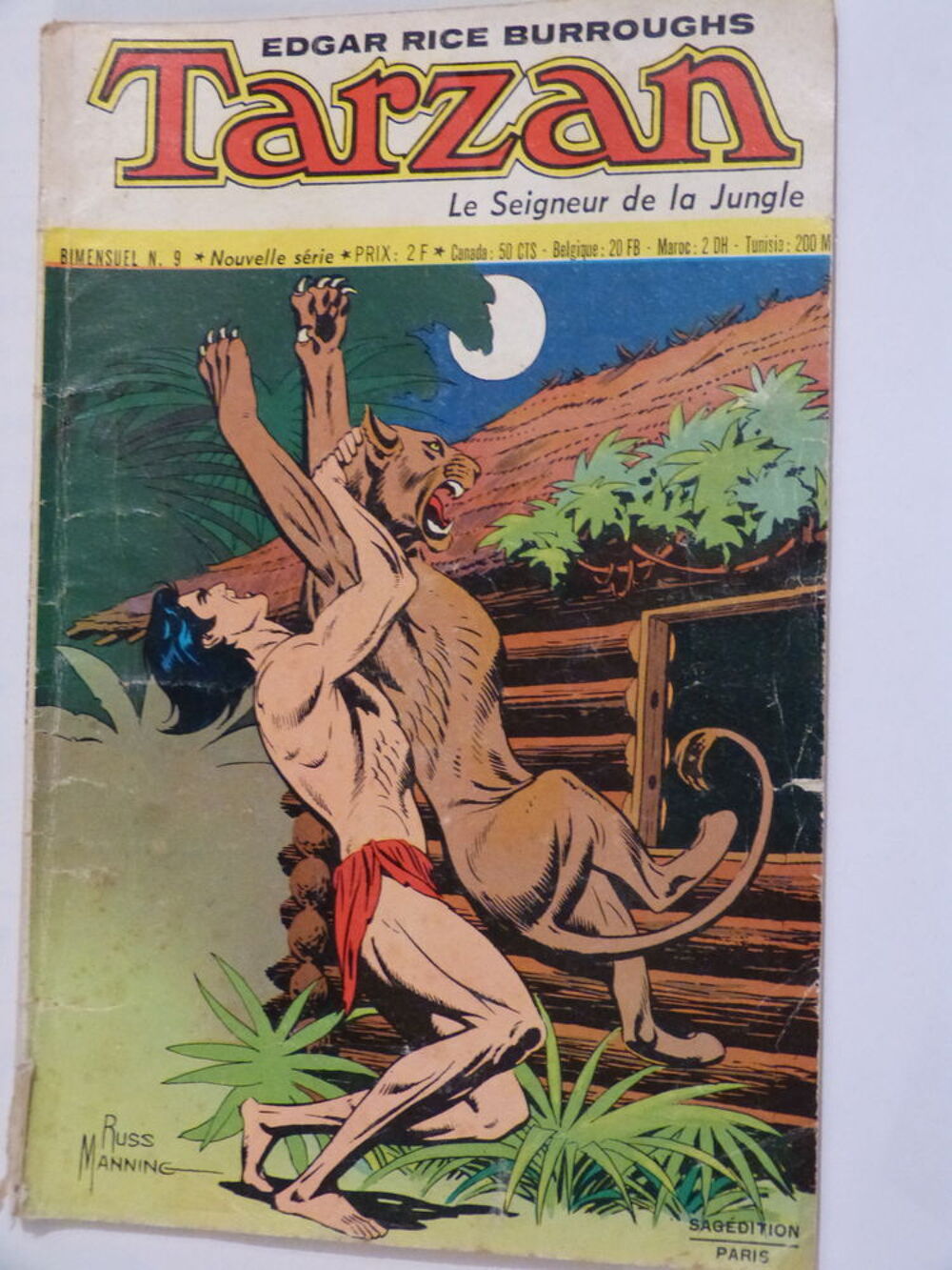 BD TARZAN a choisir PETIT FORMAT Livres et BD