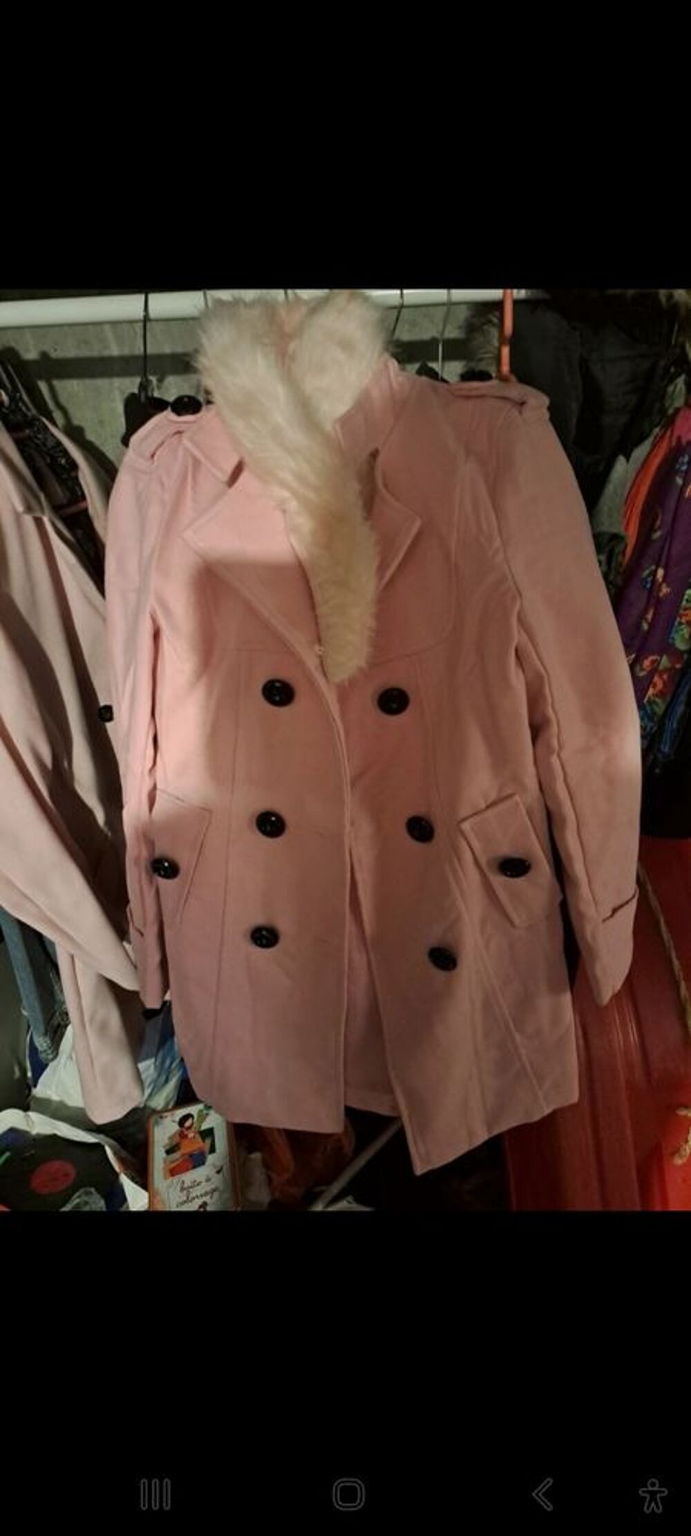 manteau femme trench hiver xxl tr&egrave;s bon &eacute;tat neuf jamais port&eacute; Vêtements