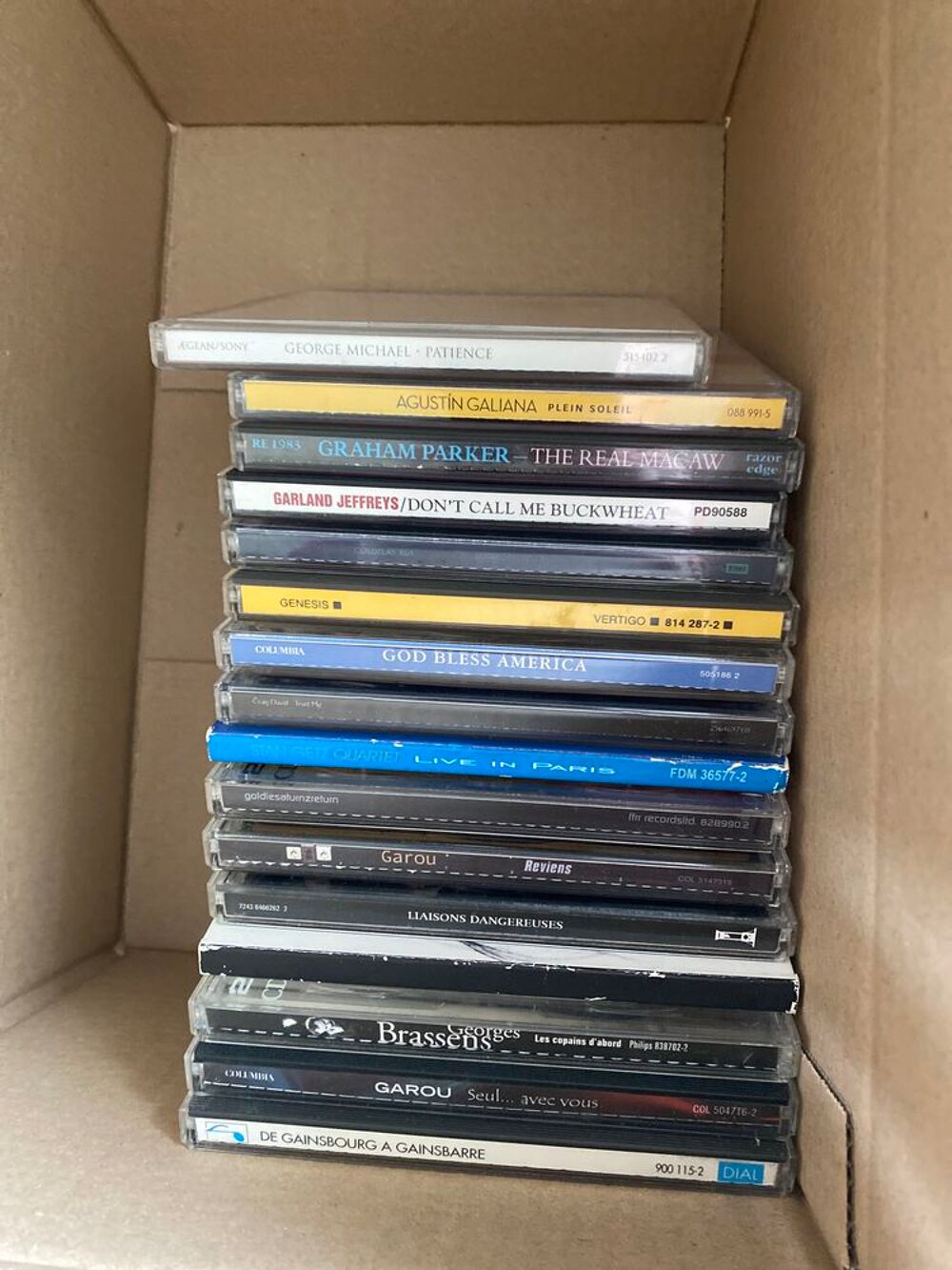 1 lot de 450 CD Audio et hifi