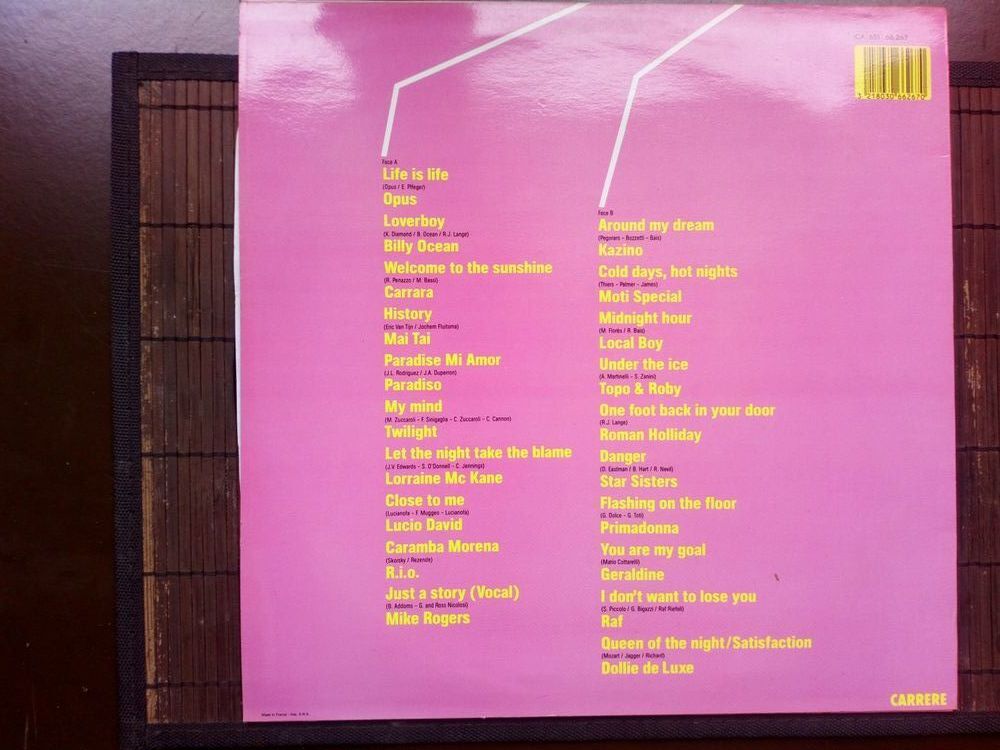 ANCIEN COMPIL DISCO CD et vinyles