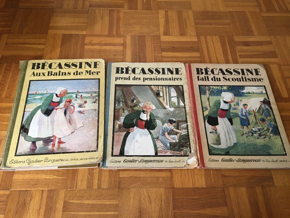 BD BECASSINE LES 3 Edition de 1964 cot&eacute; 300 E Livres et BD