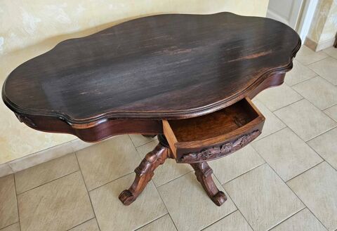 Table violon TBE bois massif 75 Bergerac (24)