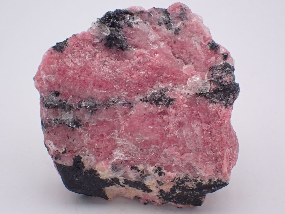 Rhodonite &amp; Franklinite &amp; Quartz Franklin New Jersey USA 