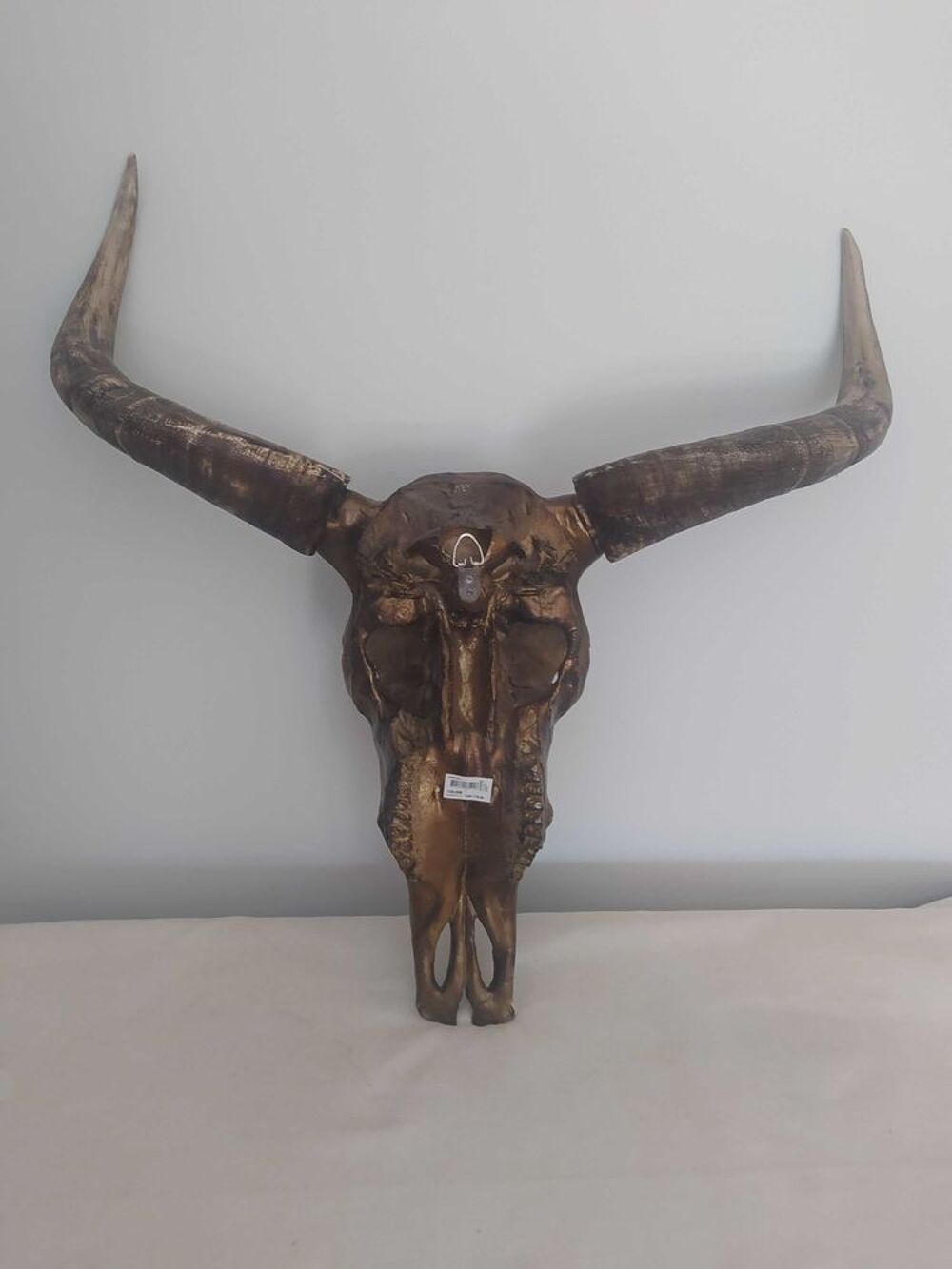 t&ecirc;te de buffle Décoration