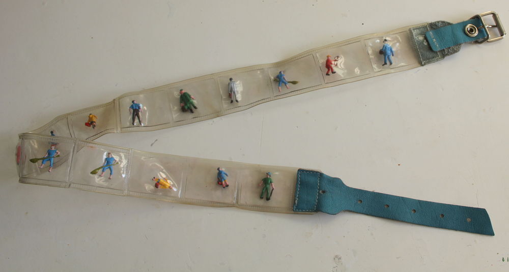 Ceinture enfant avec figurines train Mod&eacute;lisme HO Faller
70' 