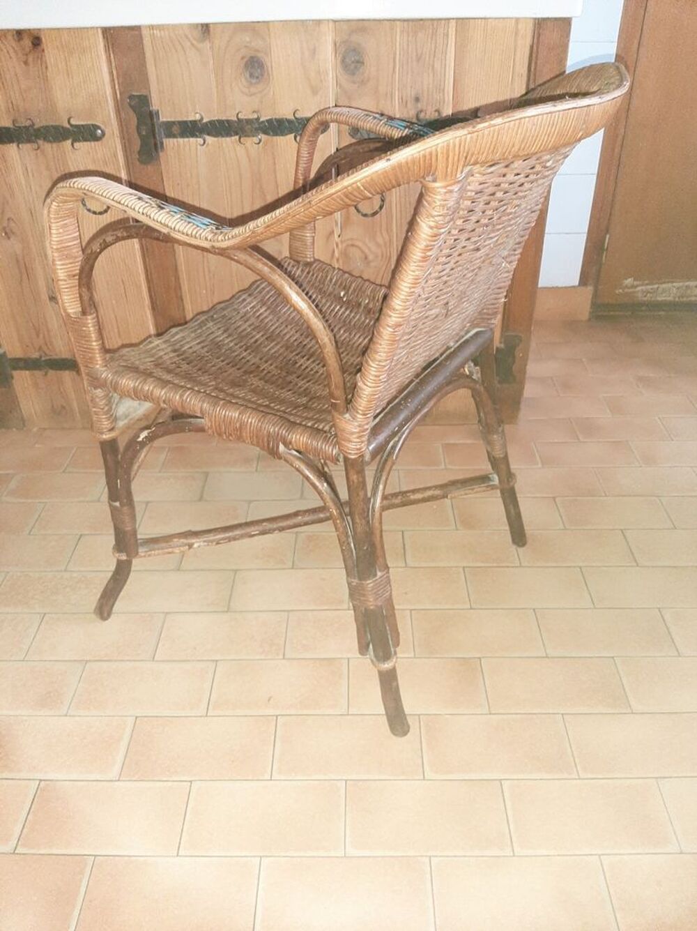 fauteuil osier Meubles