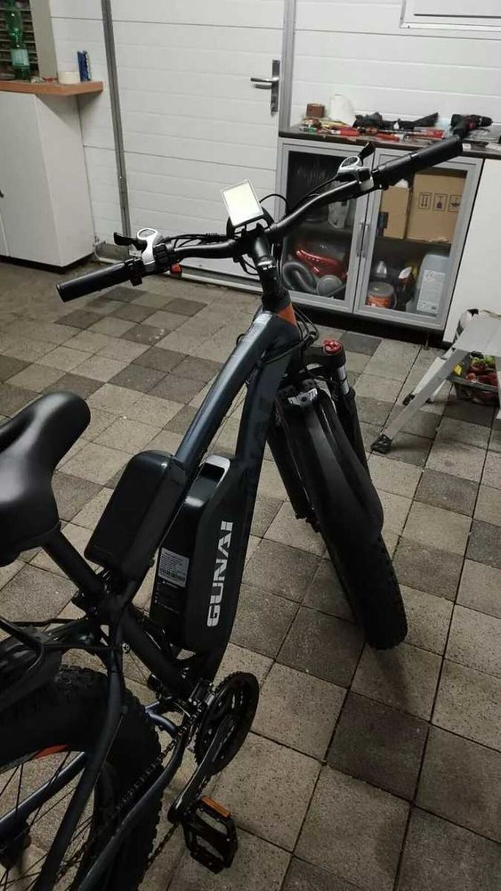 VTT &eacute;lectrique GUNAI GN88 - Double moteur 2000W-26*4 Fat Bike (Occasion) Vélos