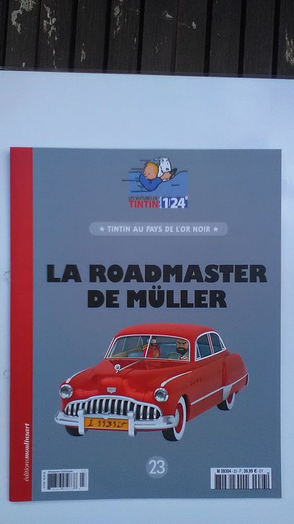 VOITURE DE TINTIN LA N&deg;23 "" LA ROADMASTER DE MULLER "" 