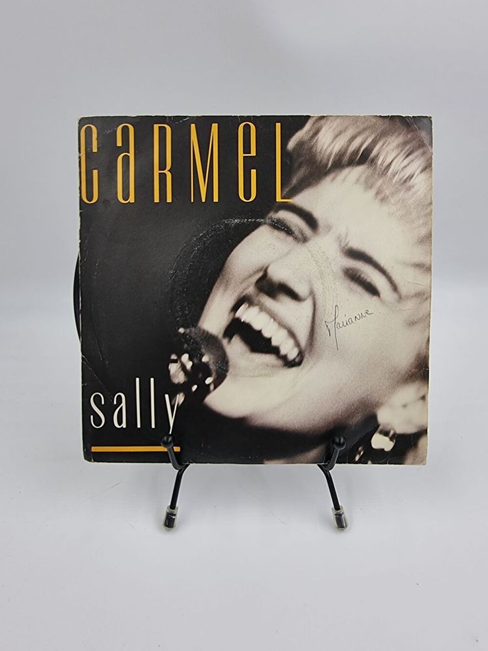 Vinyle 45 tours Carmel Sally avec fourreau CD et vinyles