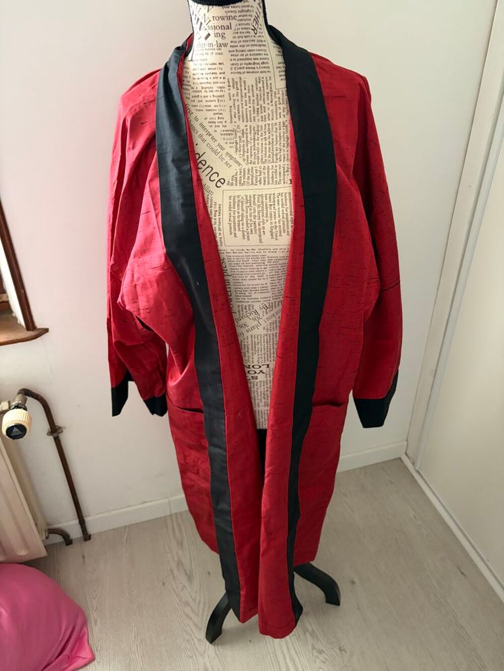 Alerte P&eacute;pite ! Kimono de luxe Petronio - Le rouge qui claqu Vêtements