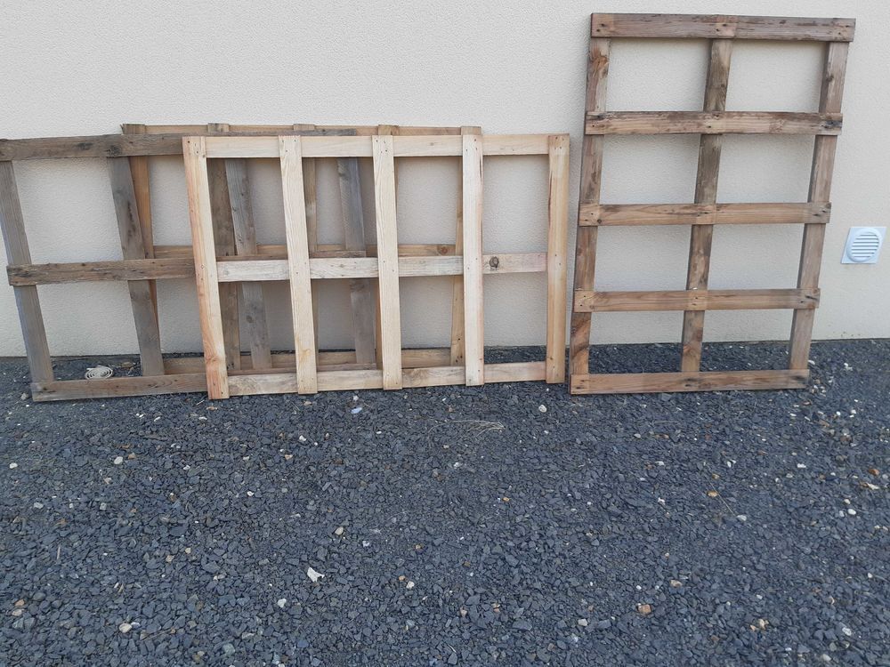 enclos animaux, palettes Jardin