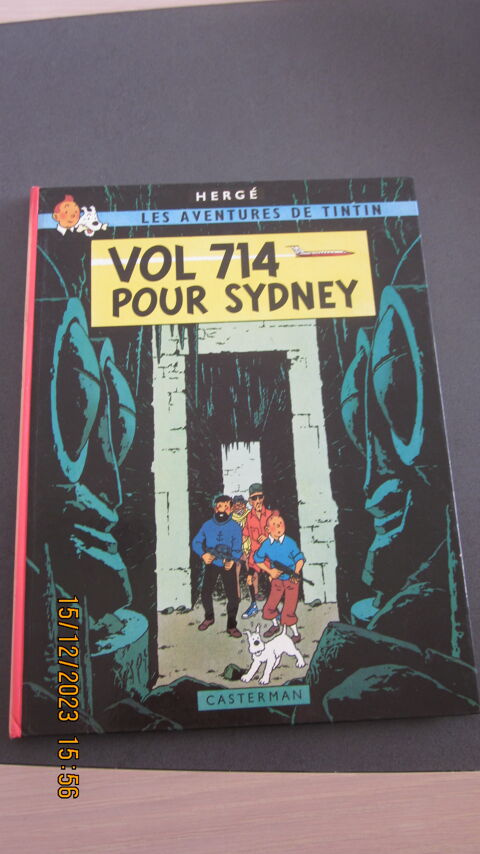 B D TINTIN VOL 714 POUR SYDNEY DE 1980 D I 8 Coquelles (62)
