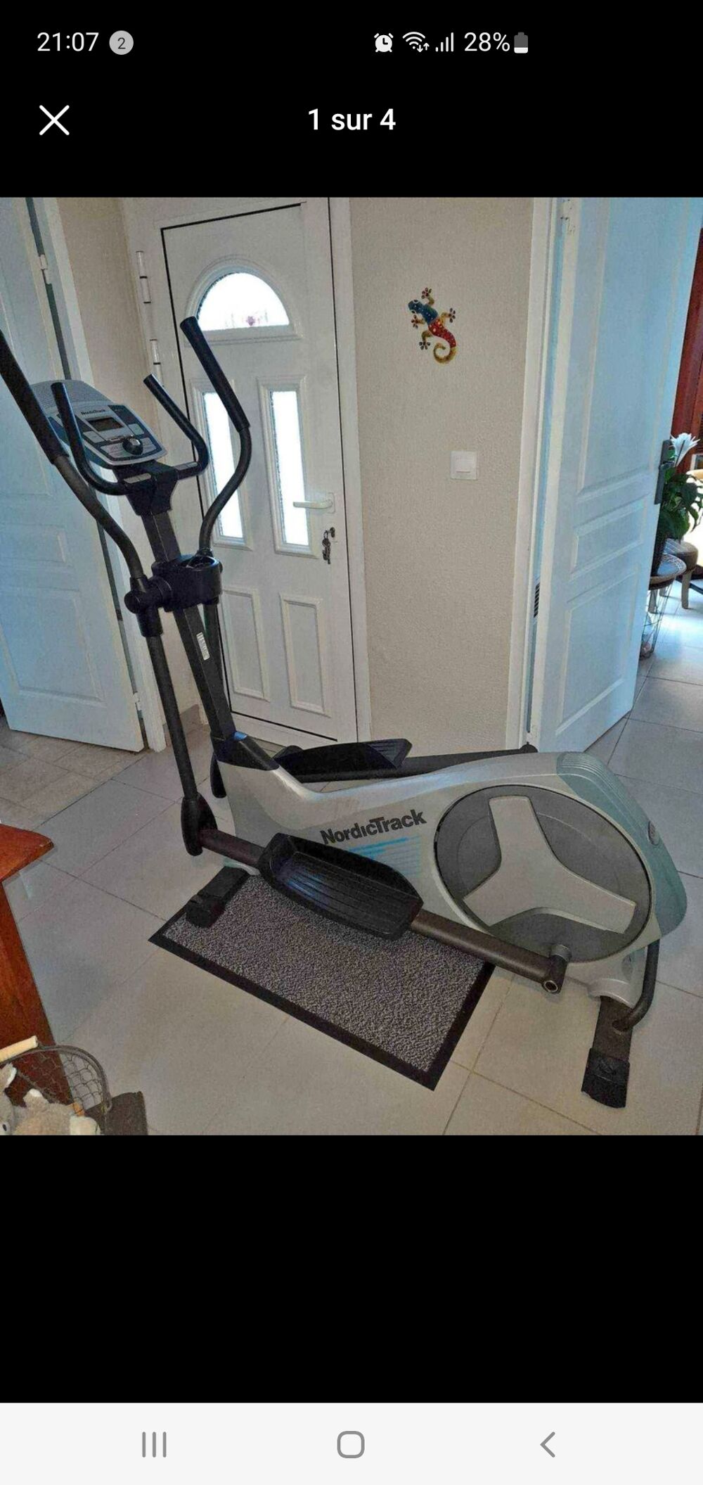 Velo elliptique nordictrack e 4.0 best sale