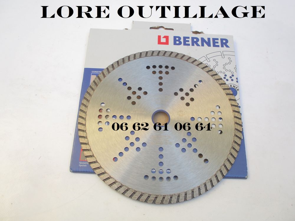 BERNER disque diamant top turbo Bricolage
