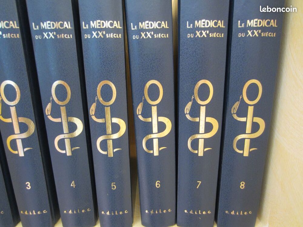 Encyclop&eacute;die m&eacute;dicale du XX si&egrave;cle en 8 tomes Livres et BD