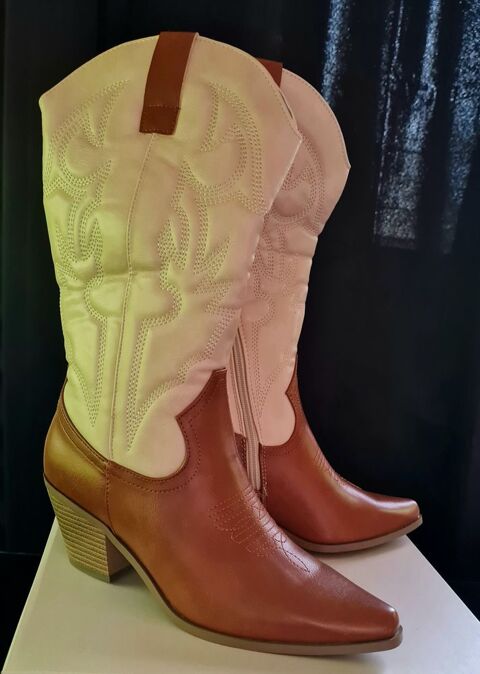 Bottine cowboy 36,5 10 Artix (64)