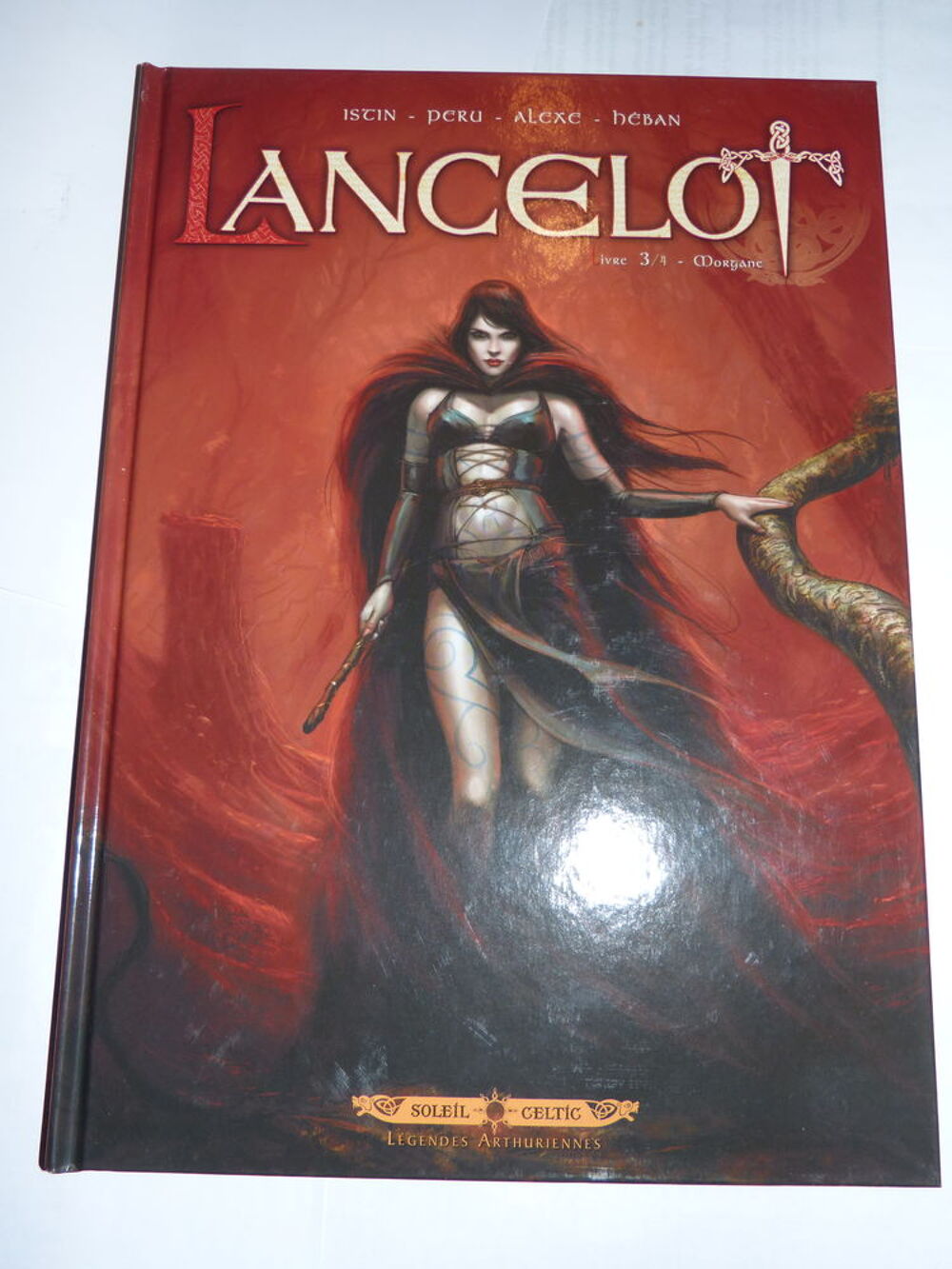 BD LANCELOT N&deg; 3 MORGANE DEDICACEE ALEXE Livres et BD