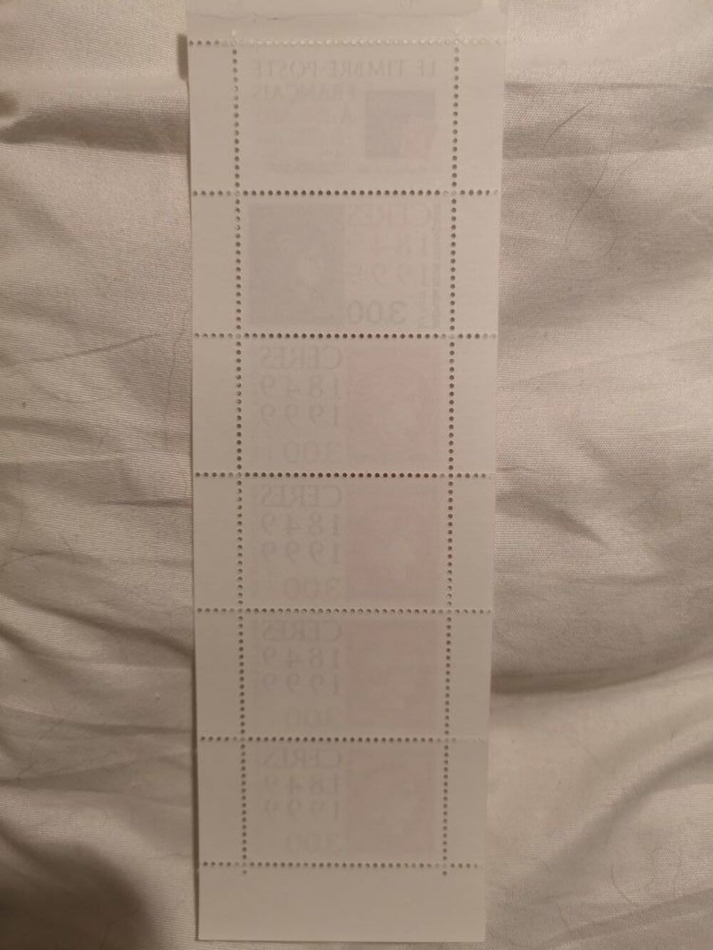 timbres yvert 3211 et 3212 bande compl&egrave;te 