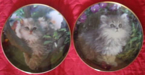 Lot de 2 assiettes de collection NEUVES th�me chat. 40 Montreuil (93)