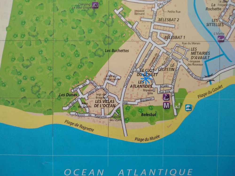 Vente Terrain Terrain viabilisé 350m Plage, proximité Port de Plaisance Saint-vincent-sur-jard
