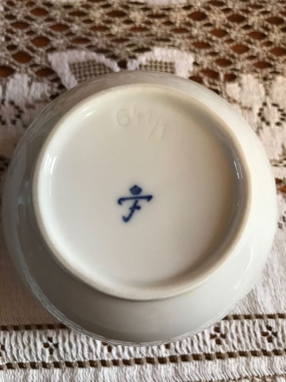 Petite coupelle blanche porcelaine Cuisine