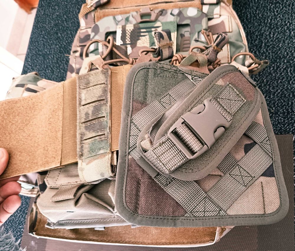 kit balistique complet et veste de combat 
