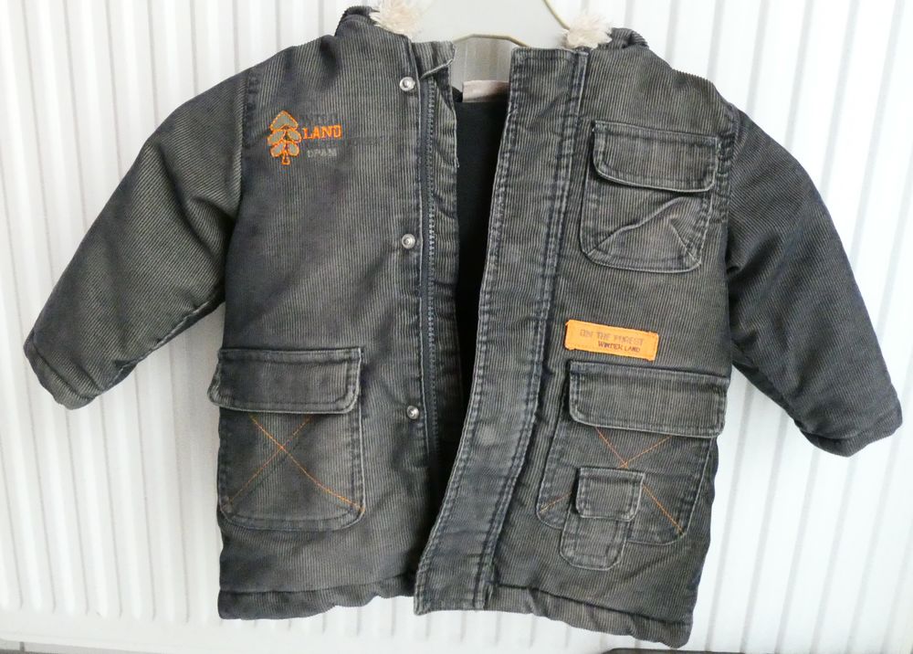 Manteau velours 24 mois Vêtements enfants