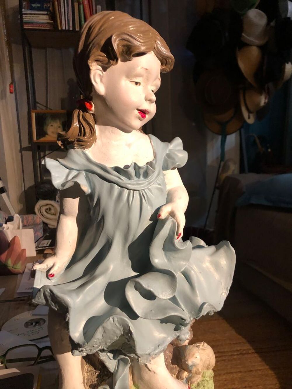 Statuette du 19 eme , jolie d&eacute;coration Décoration