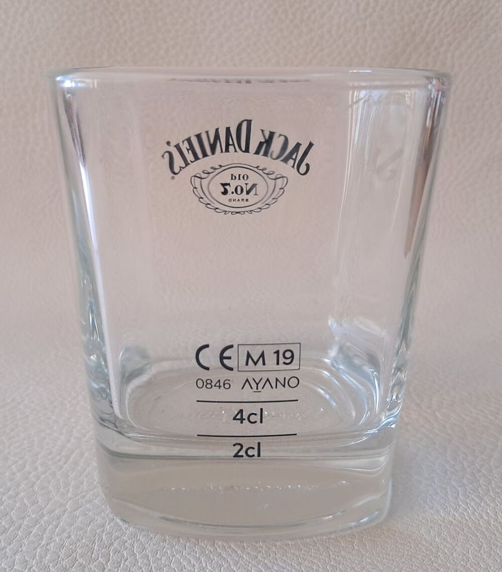lot de 3 verres &agrave; whisky Jack Daniel's n&deg;7 