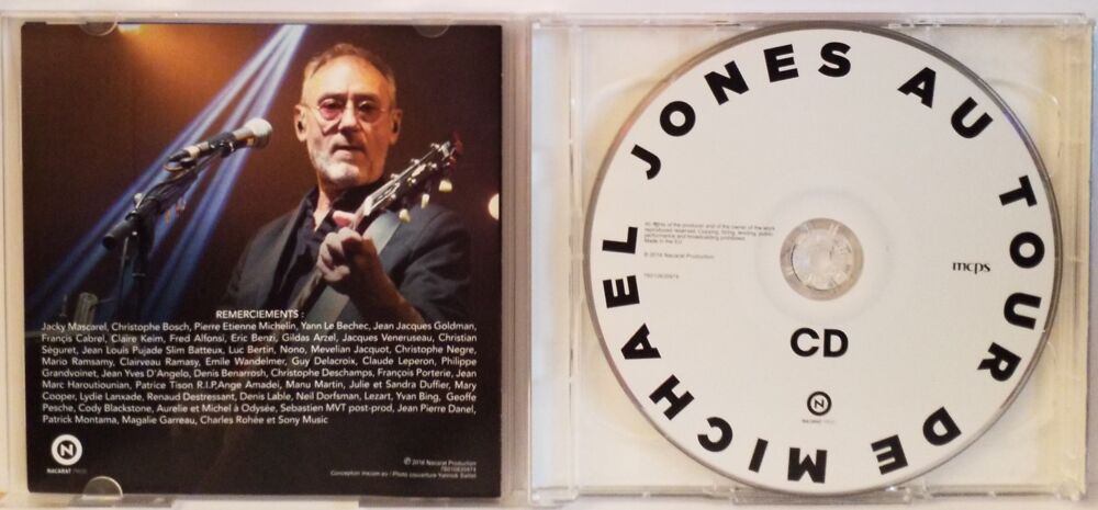 Michael Jones Au Tour De CD et vinyles