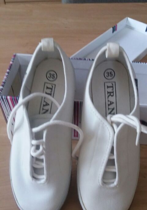  baskets sneakers femme �cru en toile marqueTransat - P 36 8 Domart-en-Ponthieu (80)