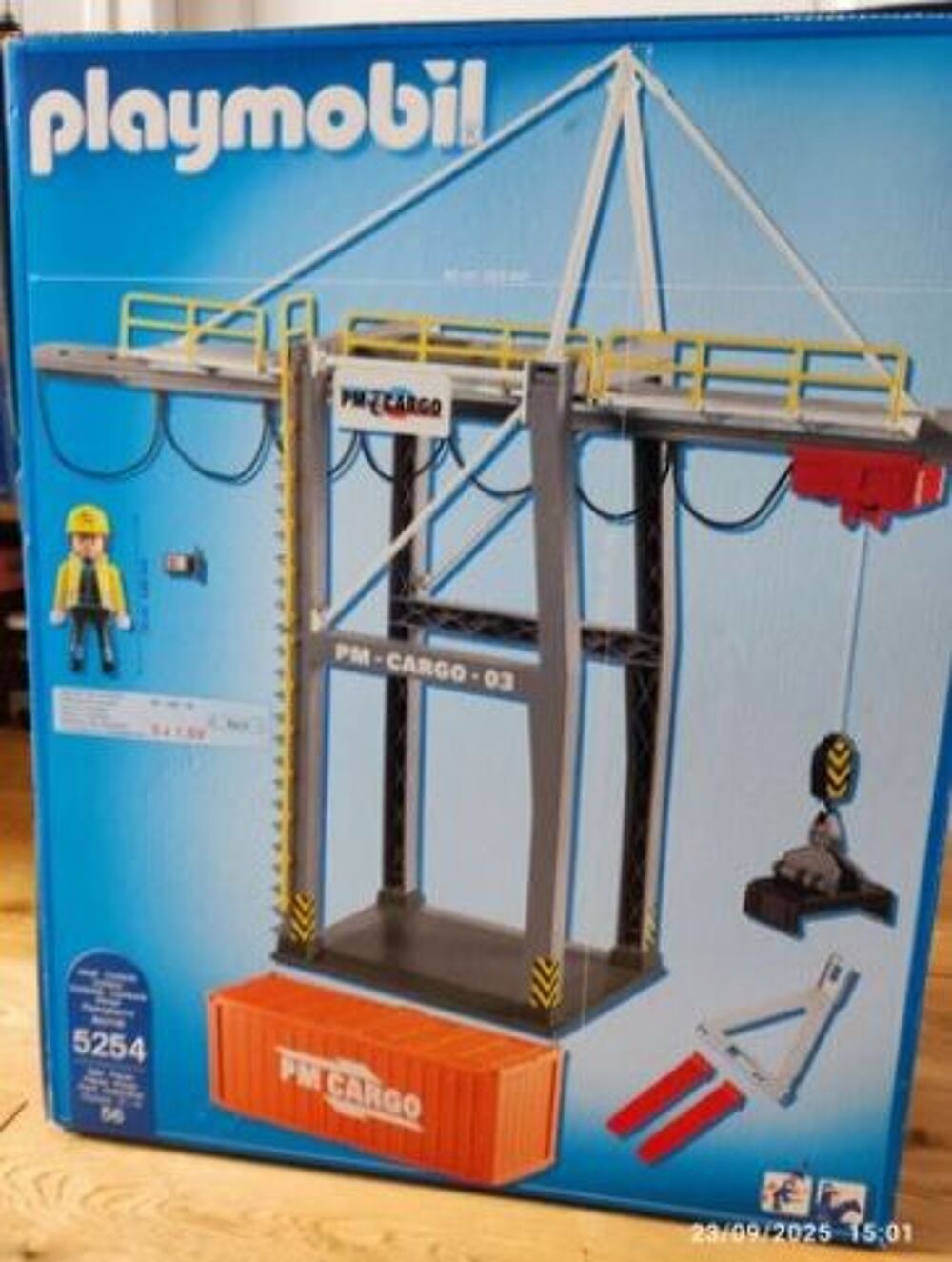 PLAYMOBIL - Pont &eacute;l&eacute;vateur PM CARGO Jeux / jouets