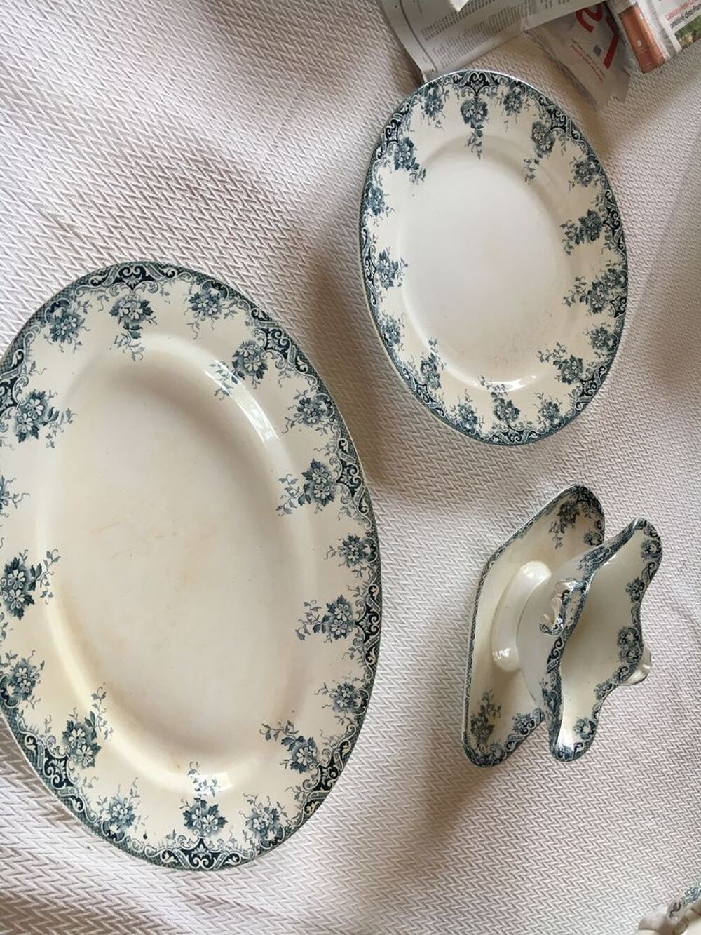 Vaisselle ancienne porcelaine du Nord Décoration