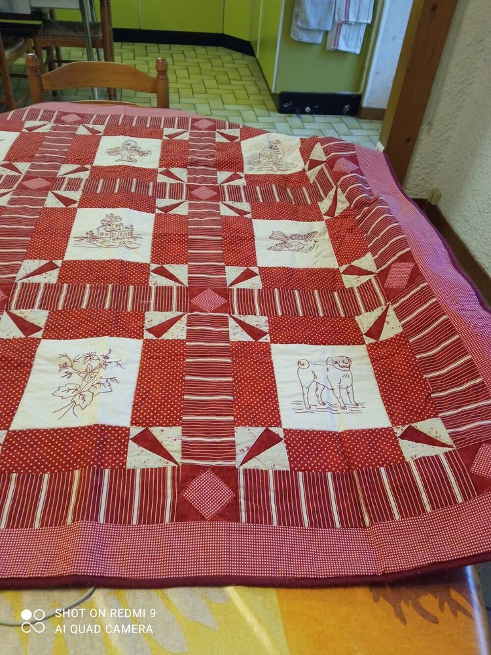 patchwork fait main Décoration
