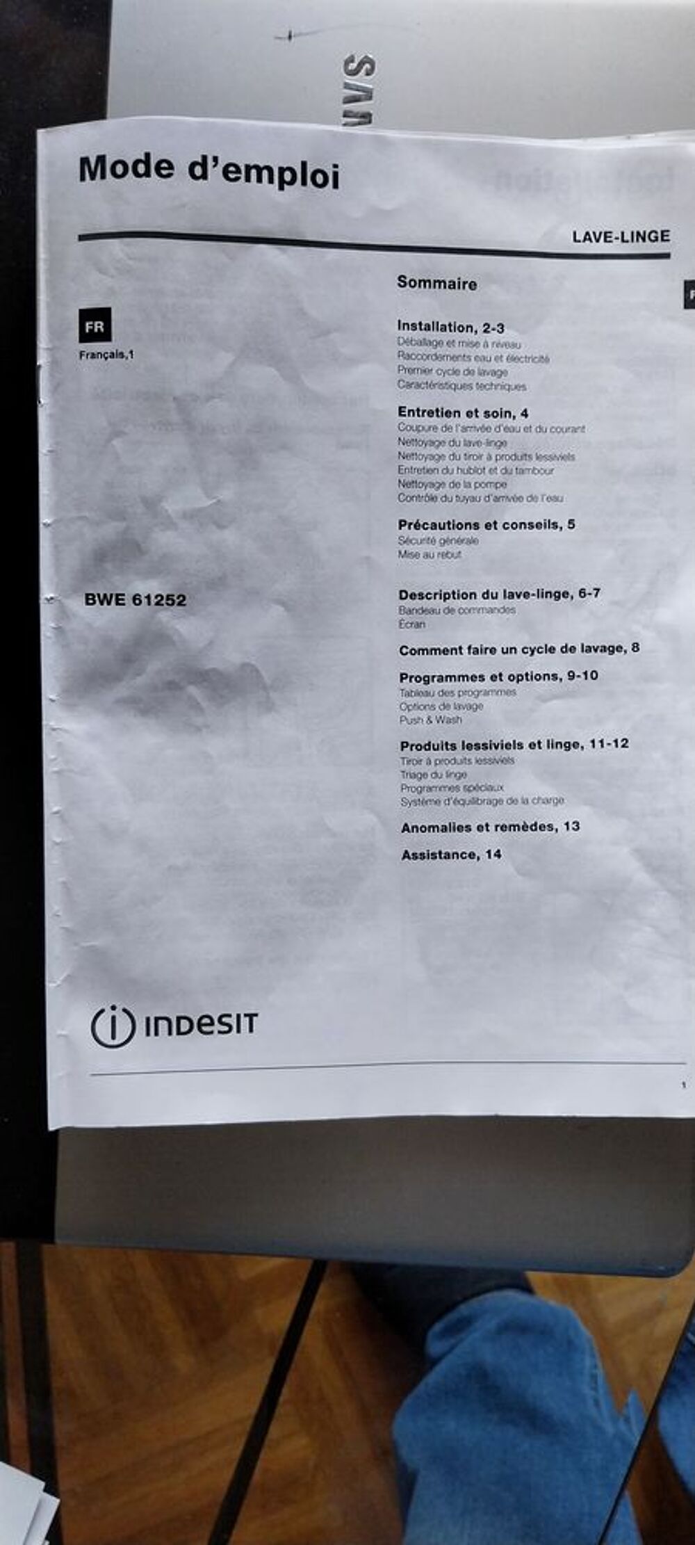 LAVE LINGE Electroménager