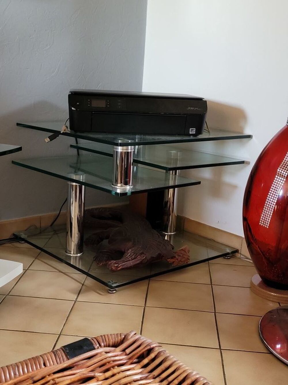 table basse moderne verre Meubles