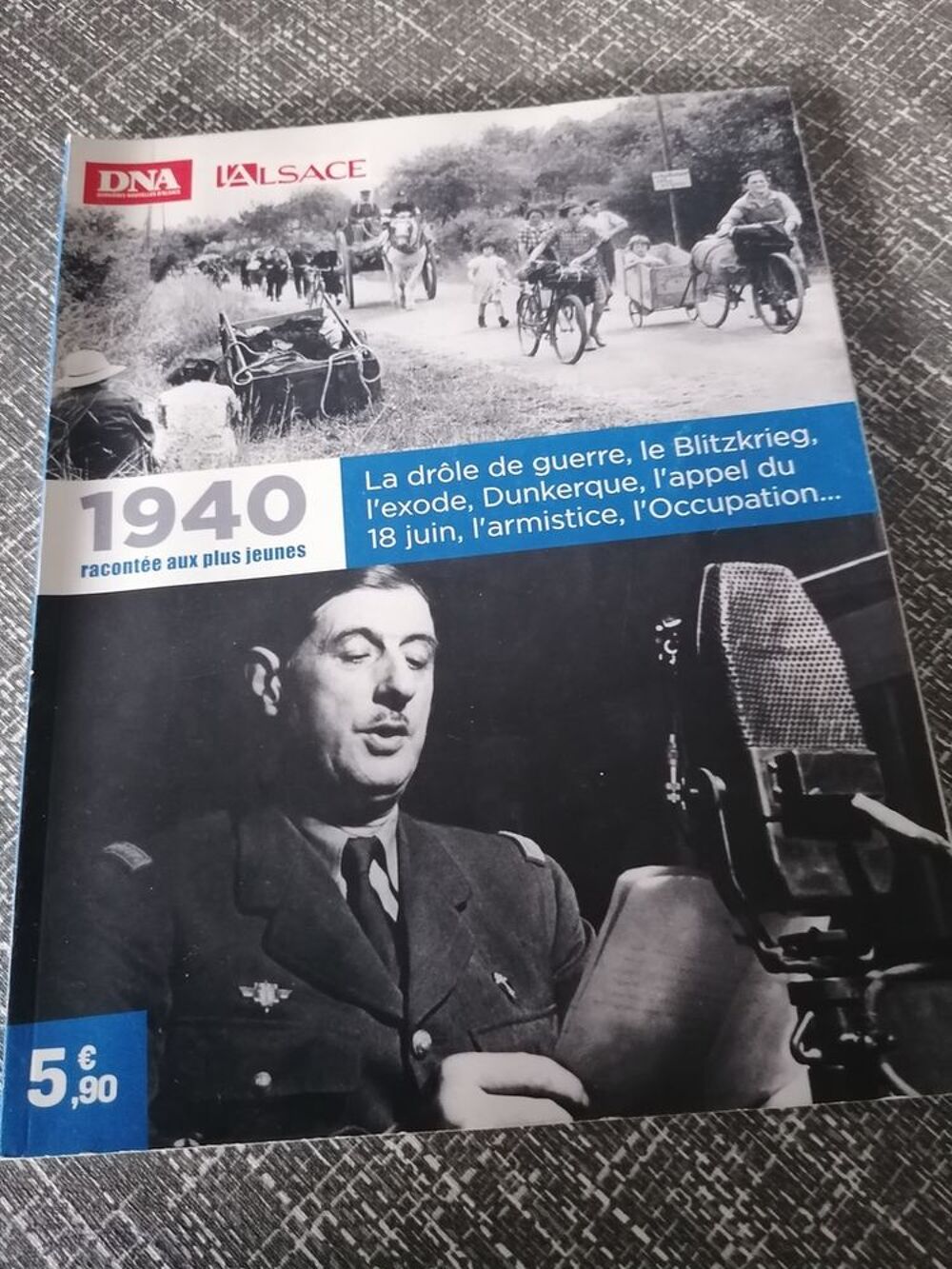 8 revues neuves Les saisons d'Alsace + 1940 racont&eacute;es jeunes Livres et BD