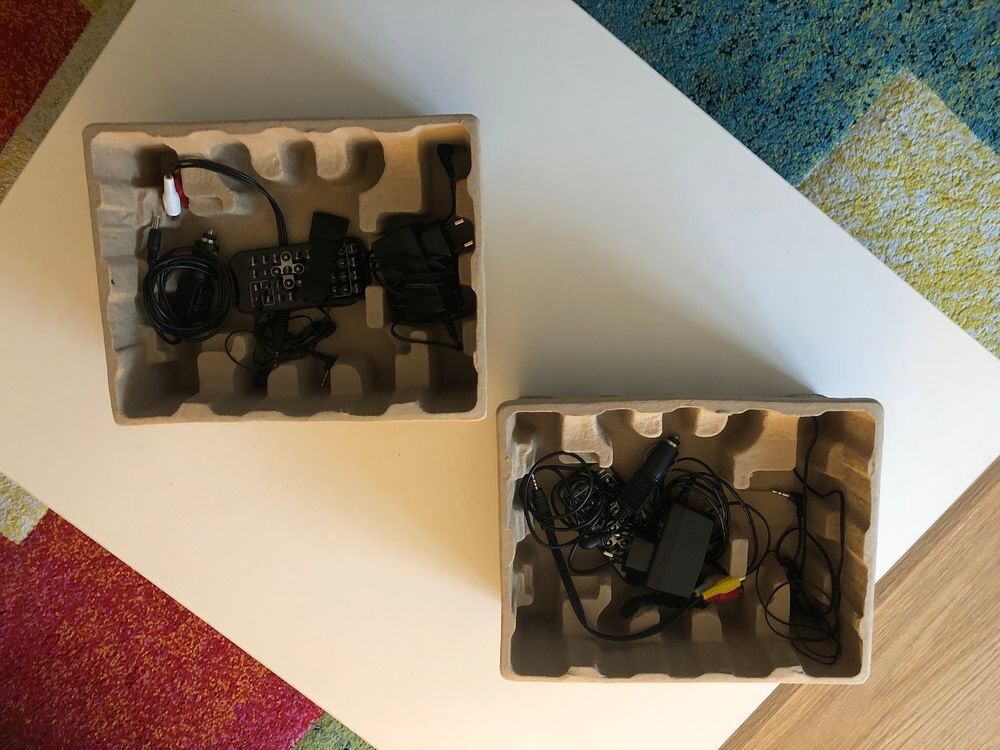 Lecteurs DVD portables avec &eacute;cran modulable Meubles