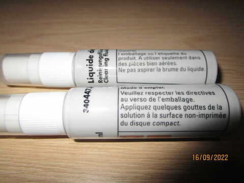 lot de deux flacons pour nettoyage  CD/ DVD 8 Chanteloup-en-Brie (77)
