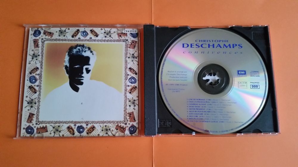 CHRISTOPHE DESCHAMPS CD et vinyles