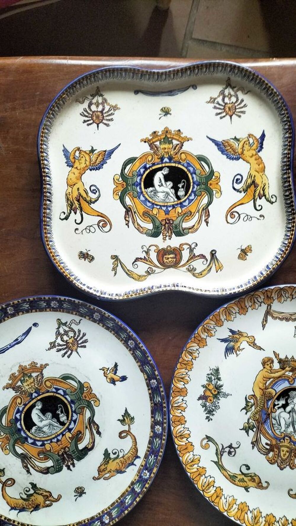 assiettes+porcelaine+rare 