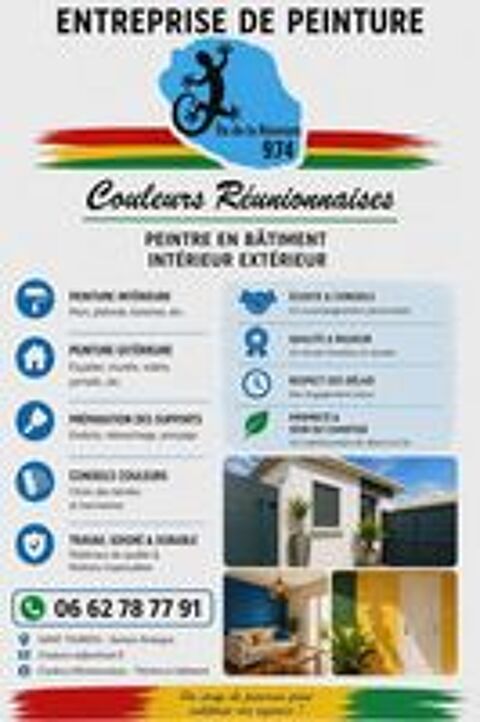   peintre intérieur extérieur 